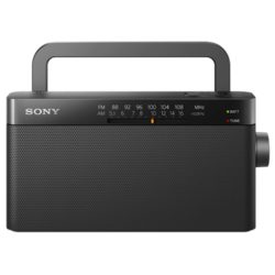 Sony ICF306.CE7 Portable Radio in Black